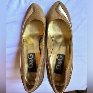 Vintage Dolce & Gabbana Suede Shoes